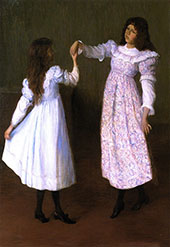 Children Dancing II 1895 By Lilla Cabot Perry