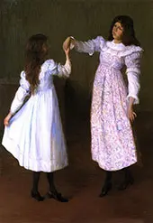 Children Dancing II 1895 By Lilla Cabot Perry
