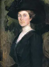 Portrait of Elizabeth Cabot Lyman By Lilla Cabot Perry