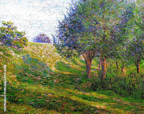 Late Afternoon Giverny by Lilla Cabot Perry | Oil Painting Reproduction