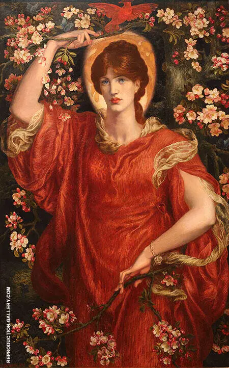 A Vision of Fiammetta By Dante Gabriel Rossetti