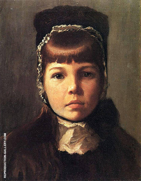 Margaret Perry with a Bonnet | Oil Painting Reproduction