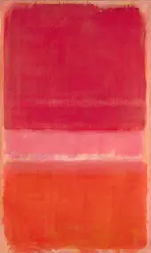 Two Pinks and Orange By Mark Rothko (Inspired By)