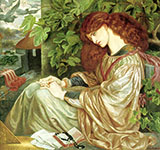 La Pia de Tolomei By Dante Gabriel Rossetti