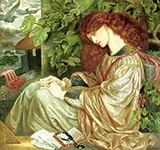 La Pia de Tolomei By Dante Gabriel Rossetti