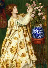 Monna Rosa 1867 By Dante Gabriel Rossetti