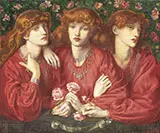 Rosa Triplex A Triple Portrait of May Morris By Dante Gabriel Rossetti