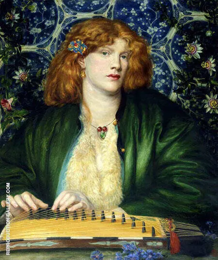 The Blue Bower By Dante Gabriel Rossetti