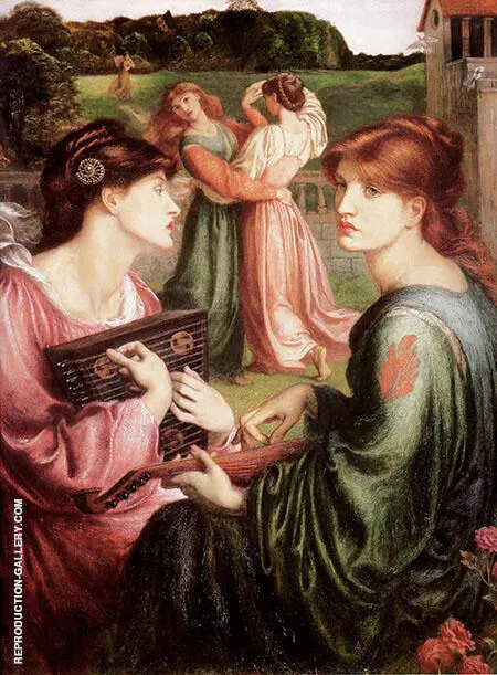 The Bower Meadow By Dante Gabriel Rossetti
