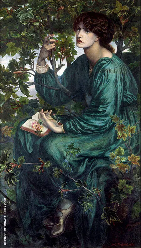 The Day Dream By Dante Gabriel Rossetti