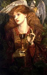 The Holy Grail By Dante Gabriel Rossetti