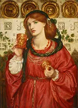 The Loving Cup 1867 By Dante Gabriel Rossetti