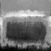 Black and White 17 Square By Mark Rothko (Inspired By)