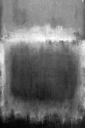 Monochrome Portrait By Mark Rothko (Inspired By)