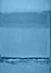 Untitled Blue 718B By Mark Rothko (Inspired By)