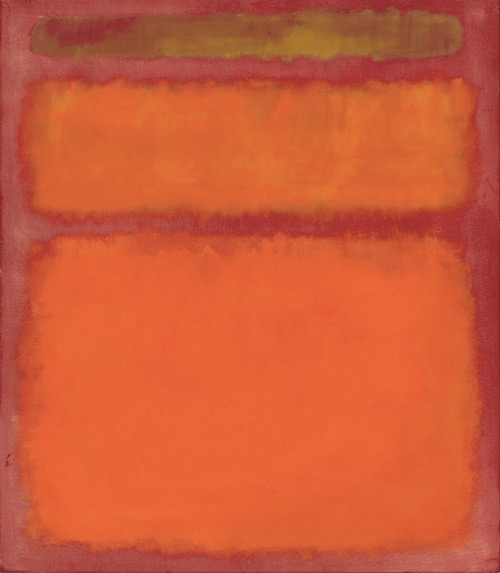 Burning Orange by Mark Rothko (Inspired By) | Oil Painting Reproduction