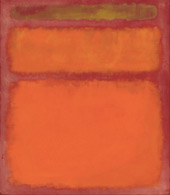Burning Orange By Mark Rothko (Inspired By)