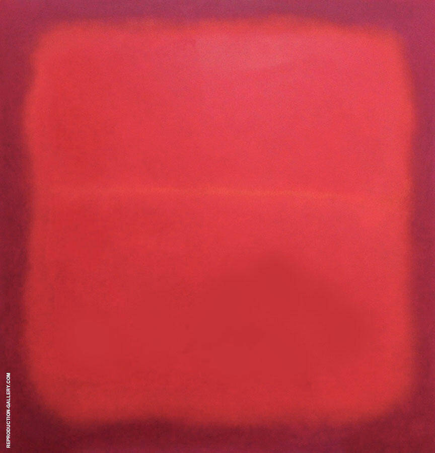 Red Divided by Mark Rothko (Inspired By) | Oil Painting Reproduction