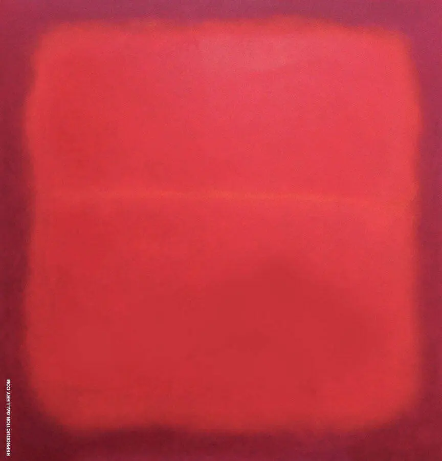 Red Divided By Mark Rothko (Inspired By)