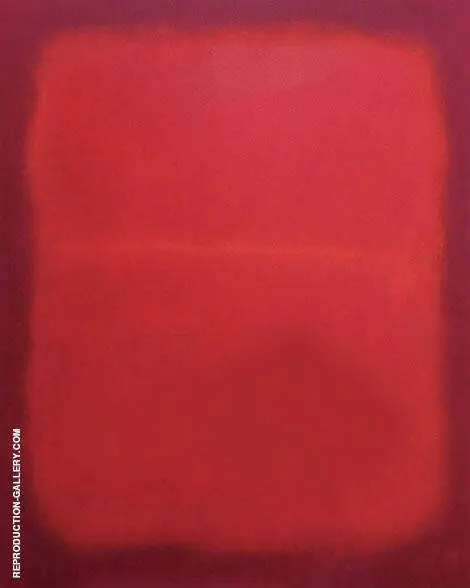 Red Divided P2 By Mark Rothko (Inspired By)