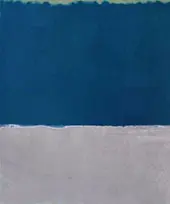 Moss Blue and Gray By Mark Rothko (Inspired By)