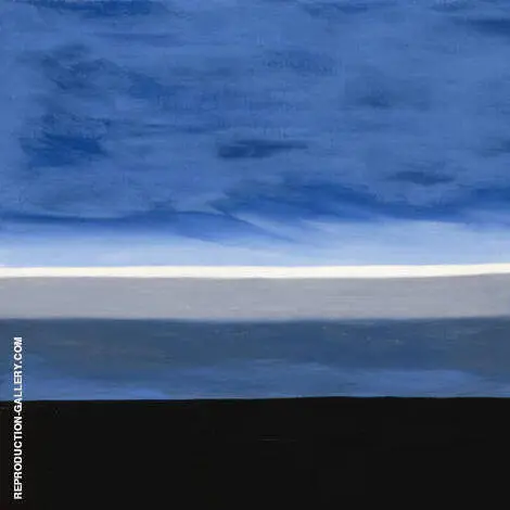 Blue Skies square By Mark Rothko (Inspired By)