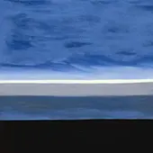 Blue Skies square By Mark Rothko (Inspired By)