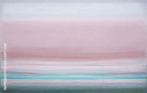 Landscape Sunrise By Mark Rothko (Inspired By)