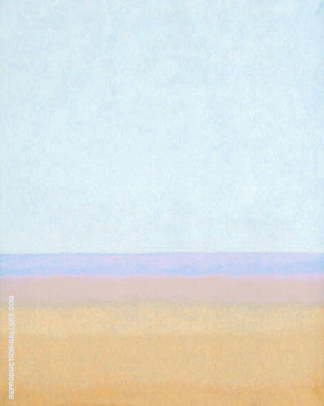 Sand and Sky by Mark Rothko (Inspired By) | Oil Painting Reproduction