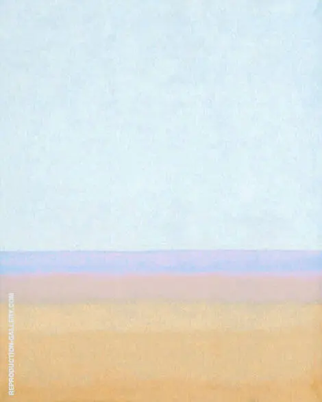 Sand and Sky By Mark Rothko (Inspired By)