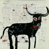 Beef Ribs Longhorn 1982 By Jean Michel Basquiat