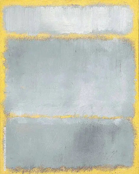 Gray and Yellow By Mark Rothko (Inspired By)