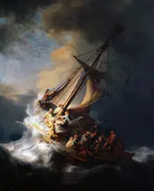 The Storm on the Sea of Galilee By Rembrandt Van Rijn