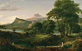The Course of Empire The Arcadian State By Thomas Cole