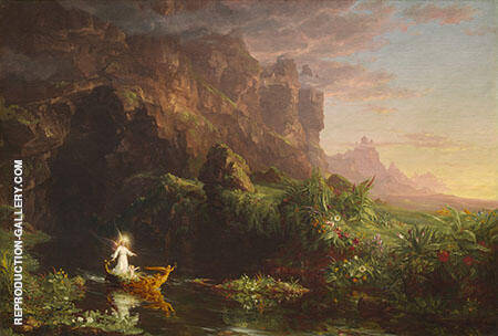 The Voyage of Life Childhood 1842 | Oil Painting Reproduction