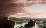 The Voyage of Life Manhood 1842 By Thomas Cole
