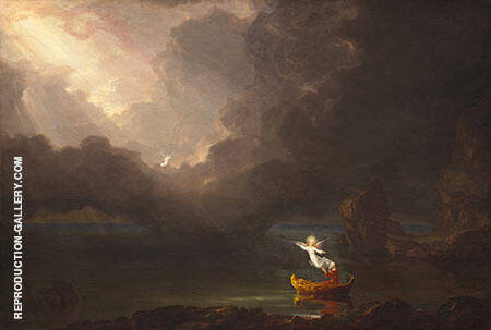 The Voyage of Life Old Age 1842 by Thomas Cole | Oil Painting Reproduction