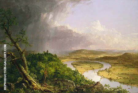 View from Mount Holyoke By Thomas Cole