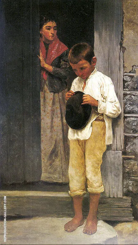 A Difficult Errand 1895 By Jose Ferraz de Almeida Junior