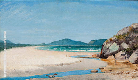 Seascape Guaruja 1895 | Oil Painting Reproduction