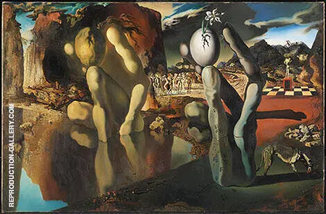 The Metamorphosis of Narcissus 1937 By Salvador Dali