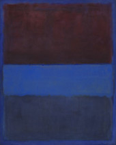No.61 Rust and Blue 1953 By Mark Rothko (Inspired By)
