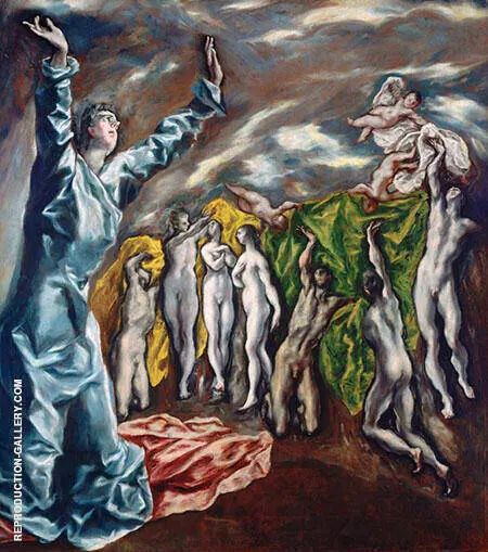 Opening of The Fifth Seal By El Greco