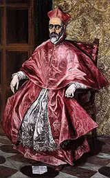 Portrait of a Cardinal By El Greco