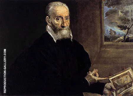 Portrait of Giorgio Giulio Clovio By El Greco