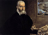 Portrait of Giorgio Giulio Clovio By El Greco