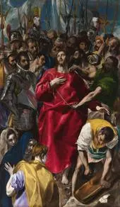 The Disrobing of Christ By El Greco