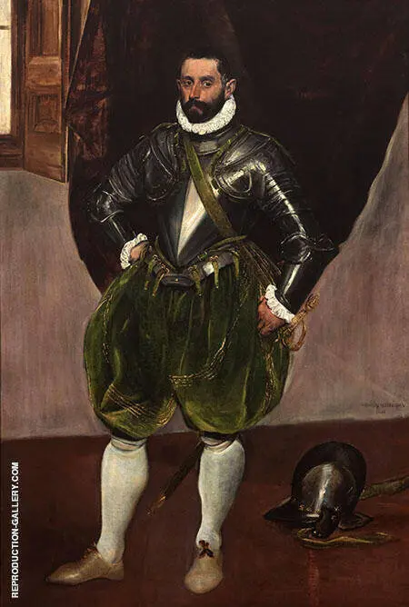 Vincenzo Anastagi 1575 By El Greco