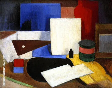Still Life with Bracket By Roger de La Fresnaye