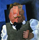 The Blonde Man By Roger de La Fresnaye